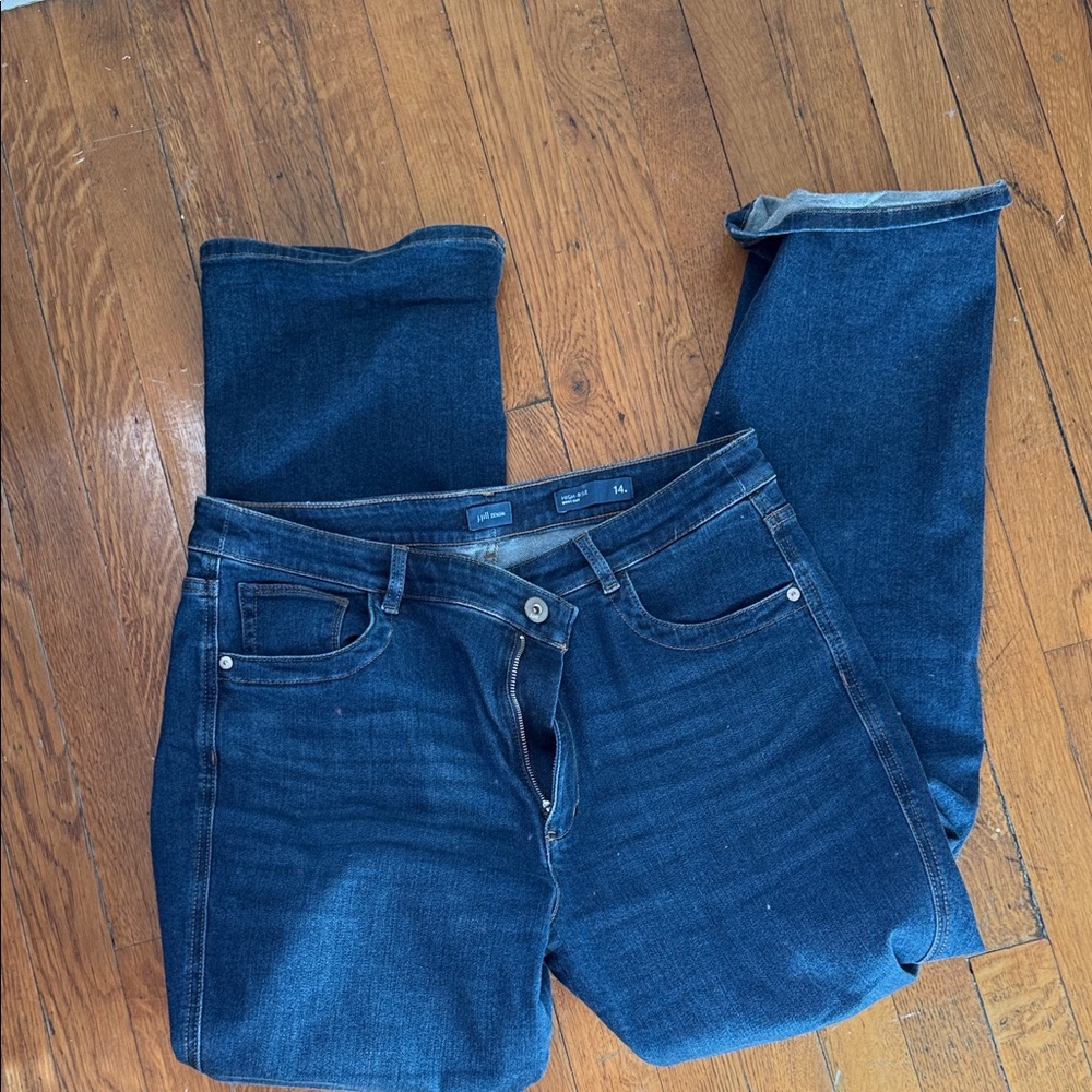 J. Jill high-rise boot cut jeans